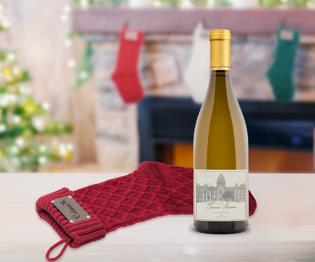 Personalized Christmas Stocking & Sip