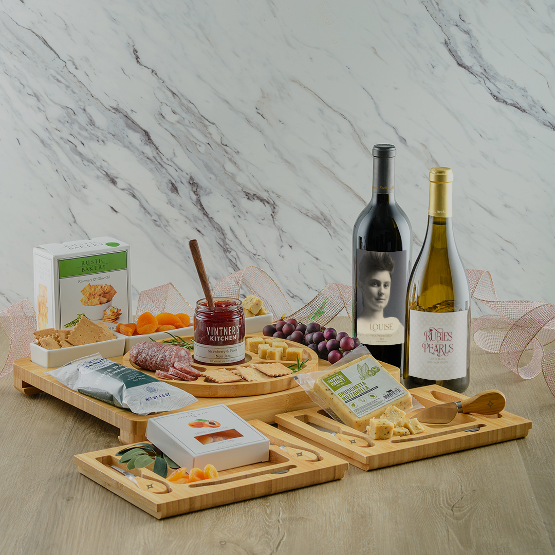 Premium Red & White Charcuterie Board