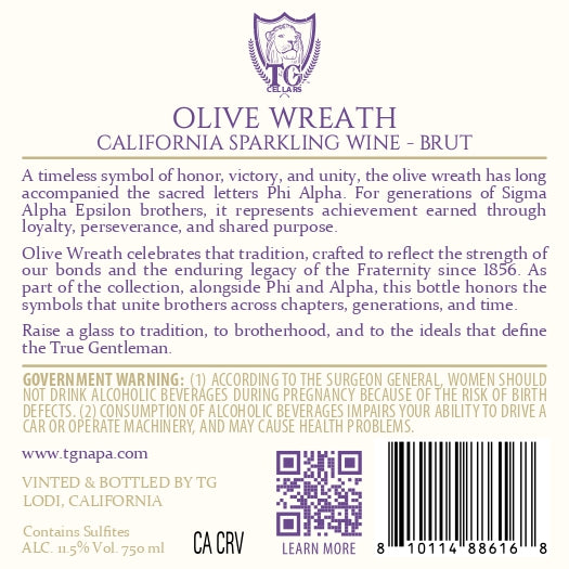 Olive Wreath - Sparkling Brut - California