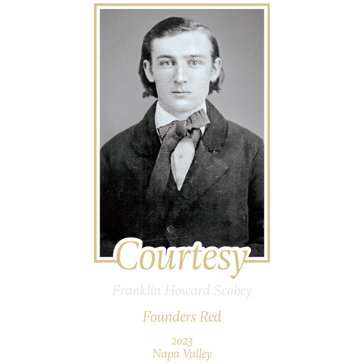 Founders Red - Franklin Howard Scobey "Courtesy" - 2023 Red Wine - Napa Valley