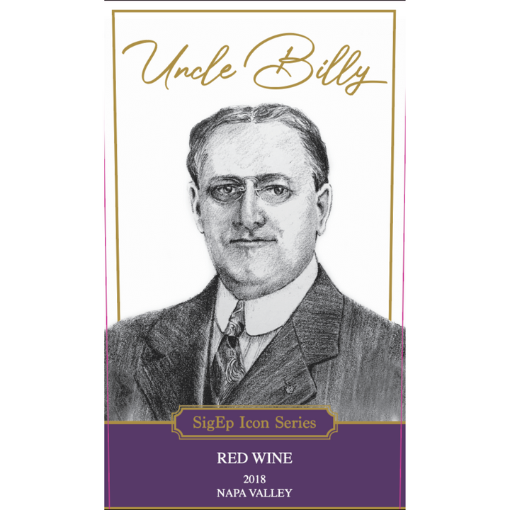 SigEp Icons Series - Uncle Billy - 2018 Red Wine - Napa Valley