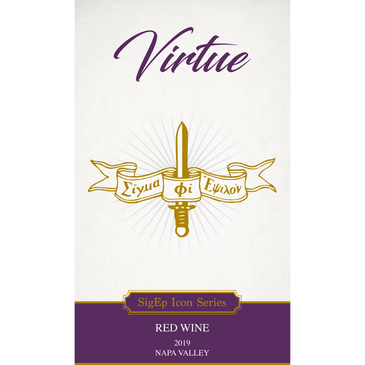 SigEp Icons Series - Virtue - 2019 Red Wine - Napa Valley