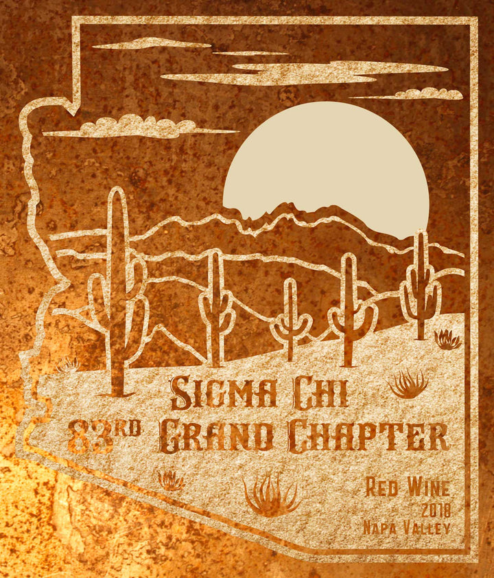 Sigma Chi 83rd Grand Chapter - 2018 Red Wine - Napa Valley