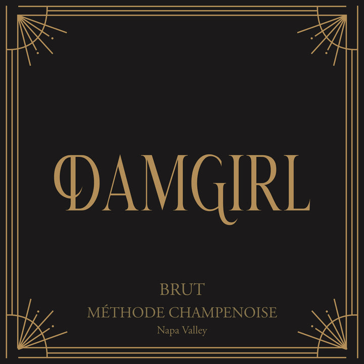 DAMGIRL - Sparkling Brut - Méthode Champenoise - Napa Valley