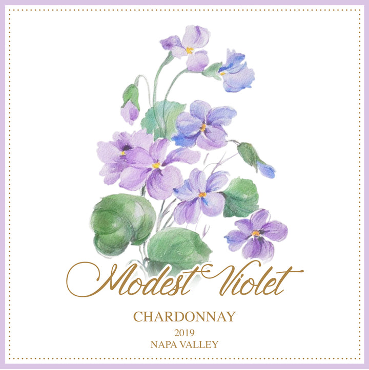 Modest Violet - 2019 Chardonnay - Napa Valley