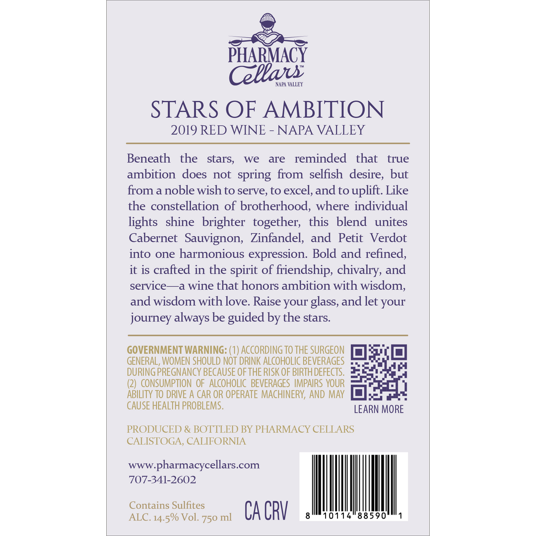 Stars of Ambition - 2019 Red Wine - Napa Valley