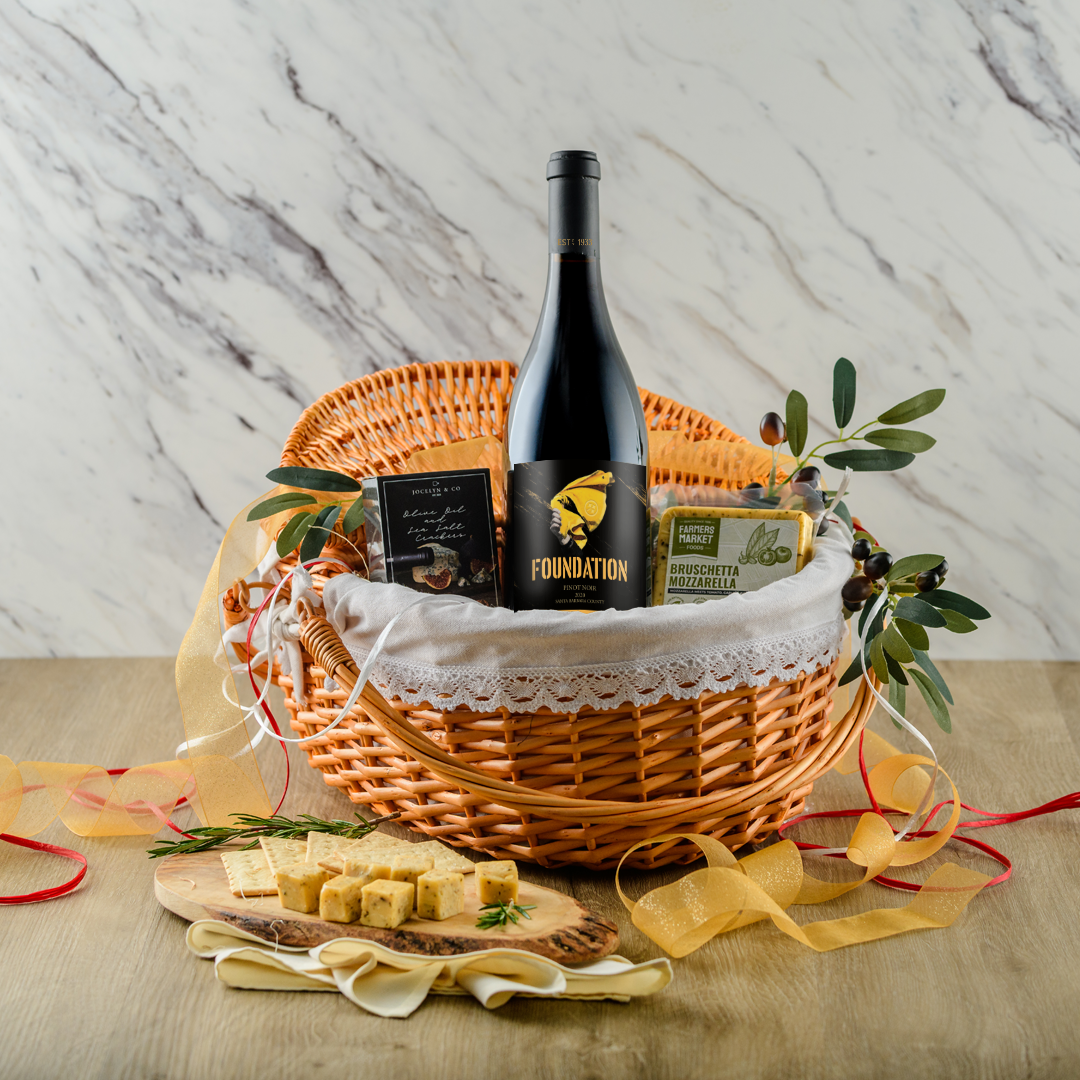 Signature Red Picnic Basket