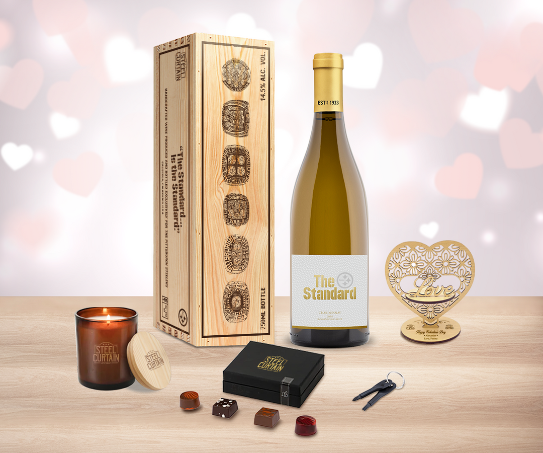 Valentine White Wine "Love" Gift Set