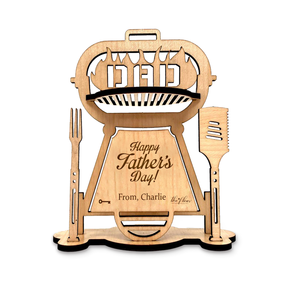 3D Wood Card - Father's Day