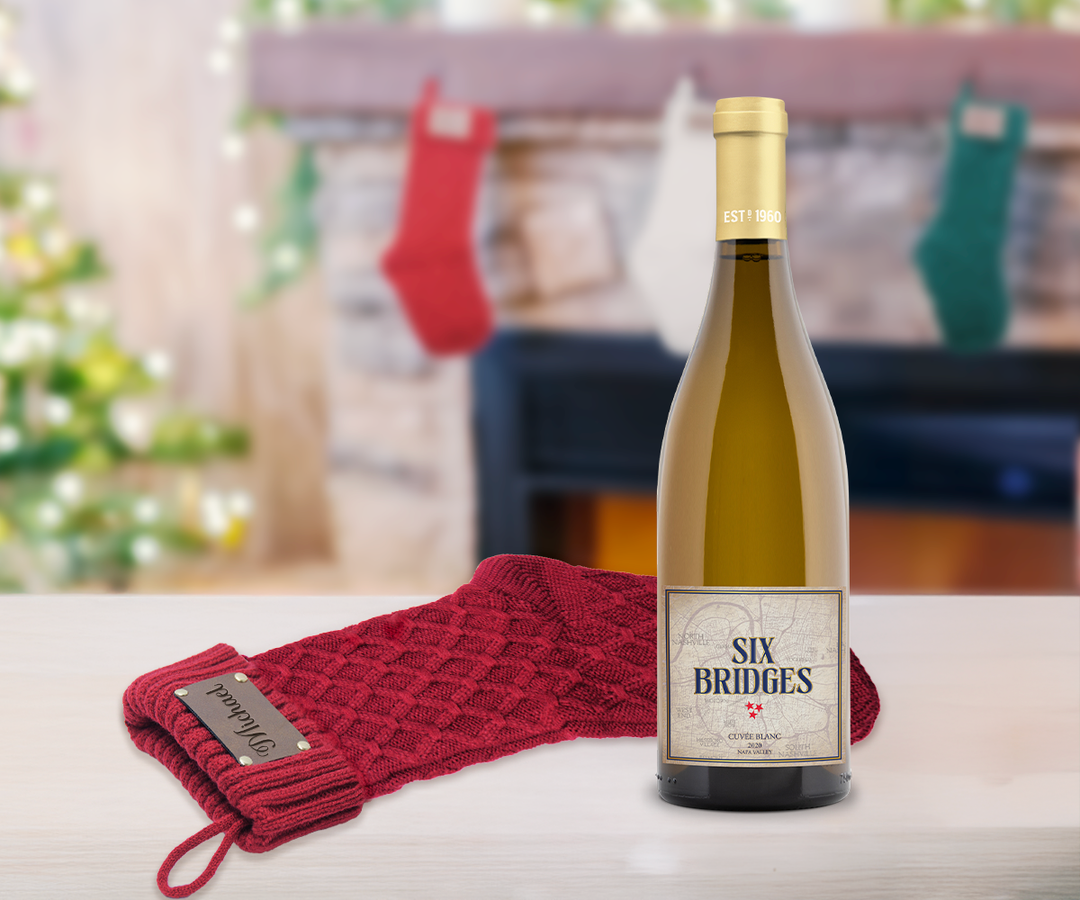 Personalized Christmas Stocking & Sip