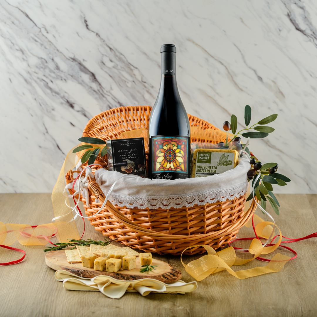 Signature Red Picnic Basket