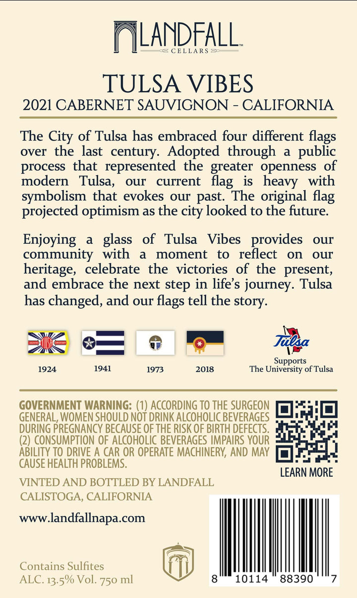 Tulsa Vibes - 2021 Cabernet Sauvignon - California