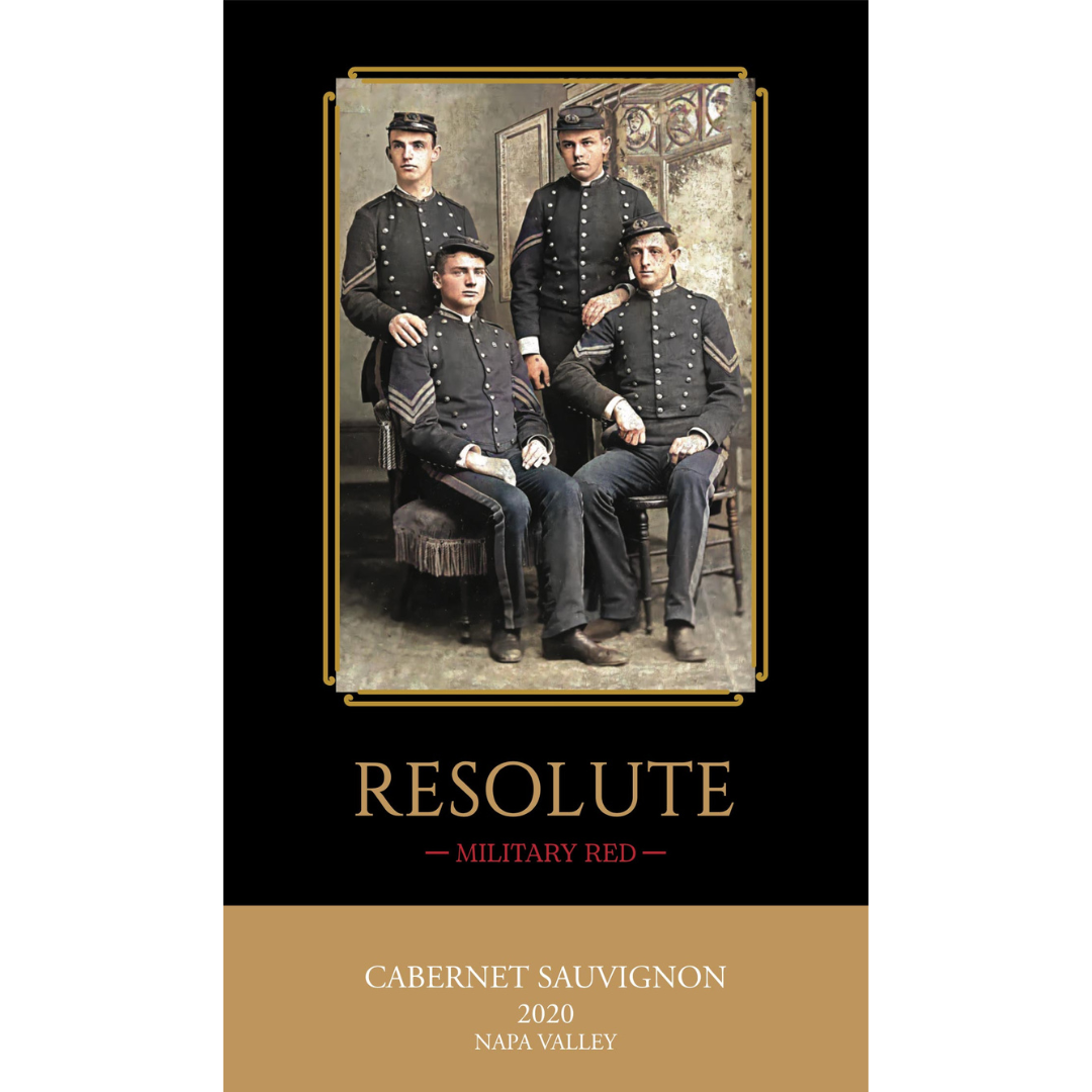 Resolute - Military Red - 2020 Cabernet Sauvignon - Napa Valley