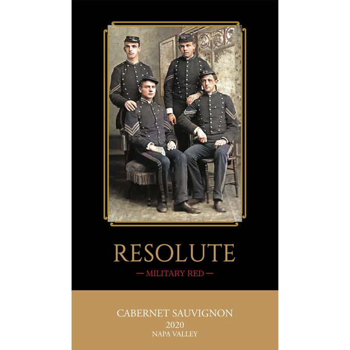 Resolute - Military Red - 2020 Cabernet Sauvignon - Napa Valley