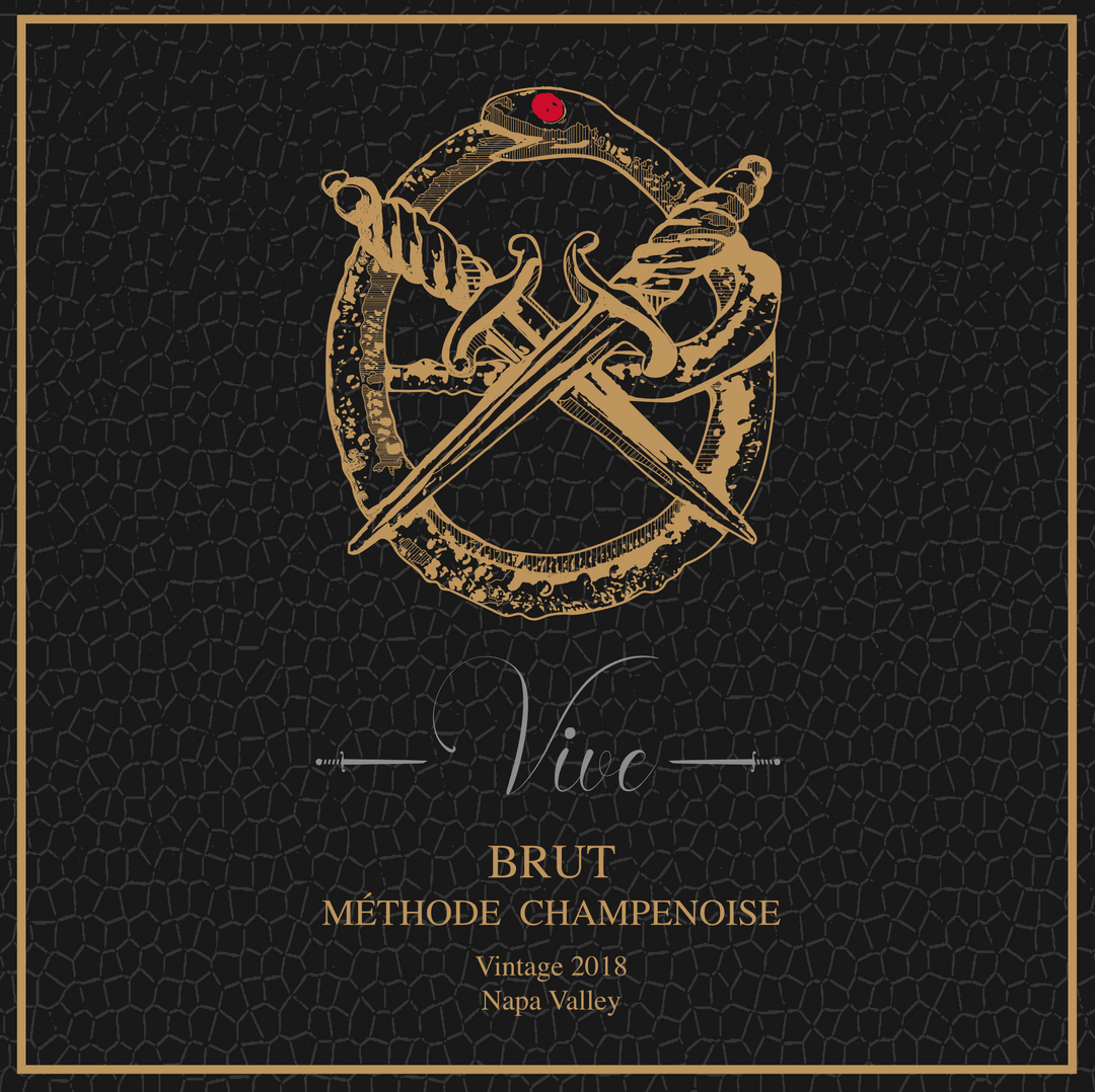 Vive - 2018 Sparkling Brut -  Méthode Champenoise - Napa Valley