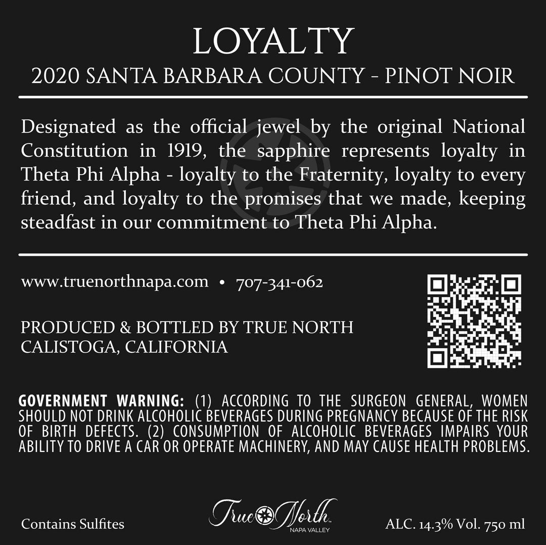 Loyalty - 2020 Pinot Noir - Santa Barbara County