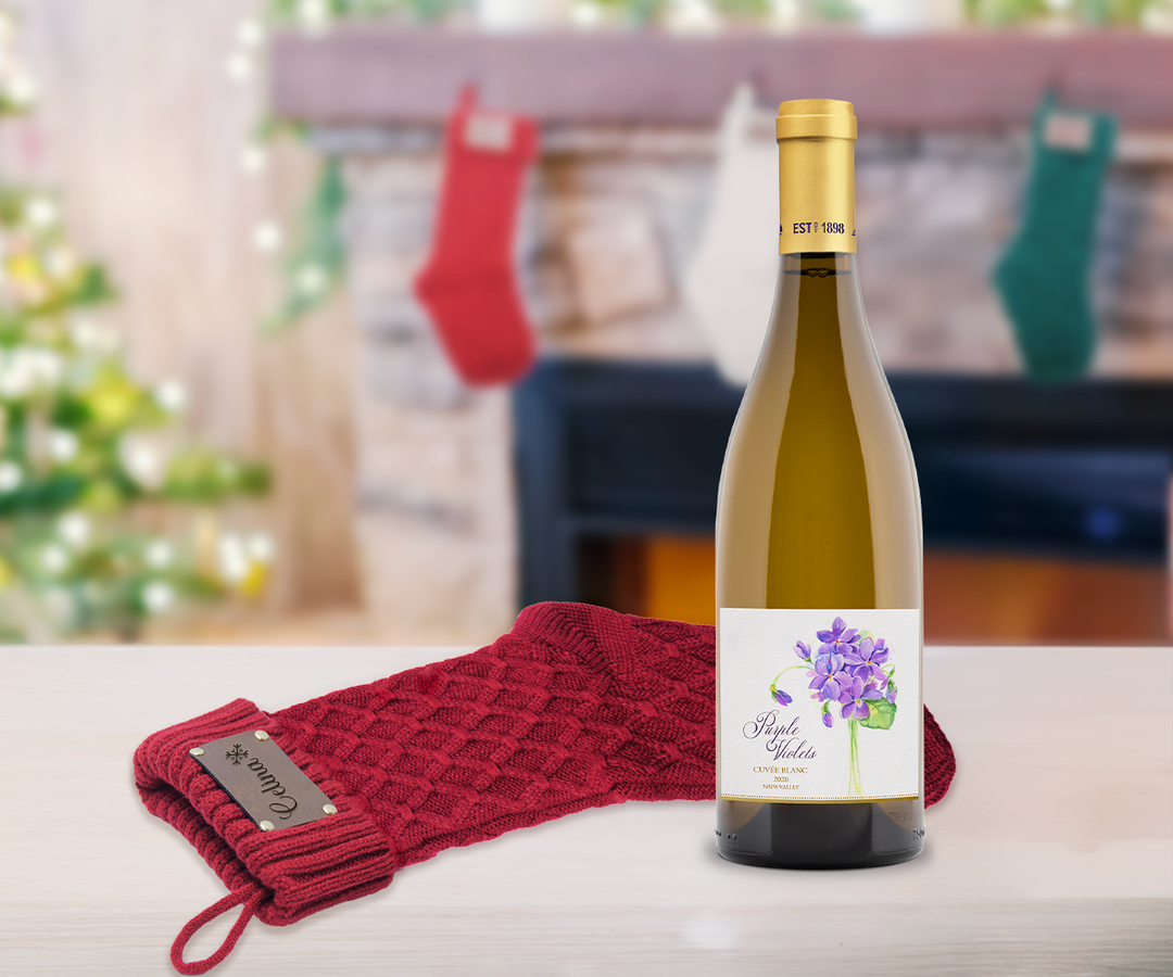 Personalized Christmas Stocking & Sip