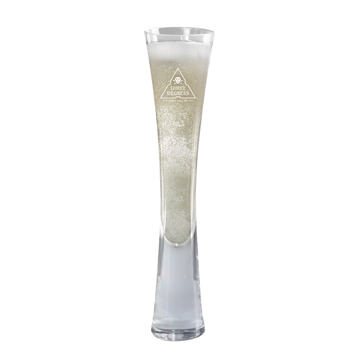 Hand Blown Artisan Crafted Champagne Flute