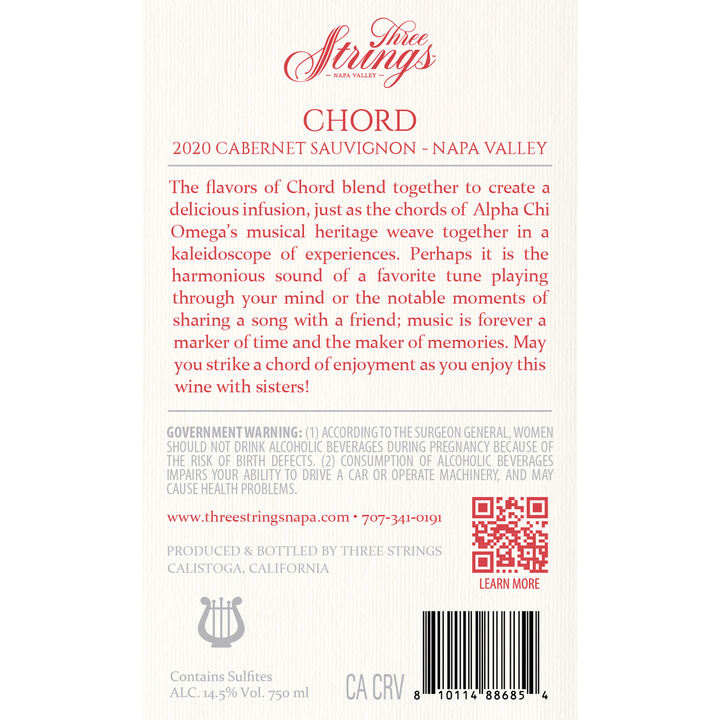 Chord - 2020 Cabernet Sauvignon - Napa Valley