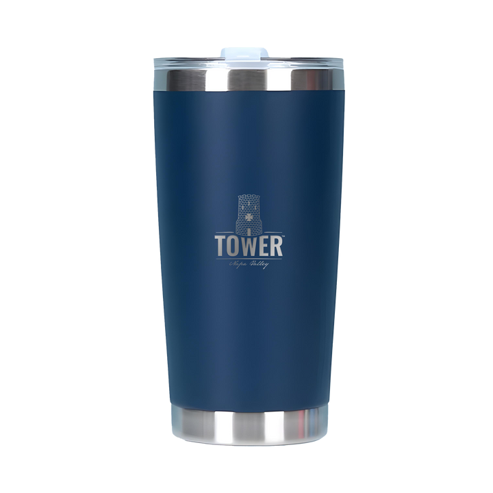 20oz Double Wall Stainless Steel Tall Tumbler with Lid