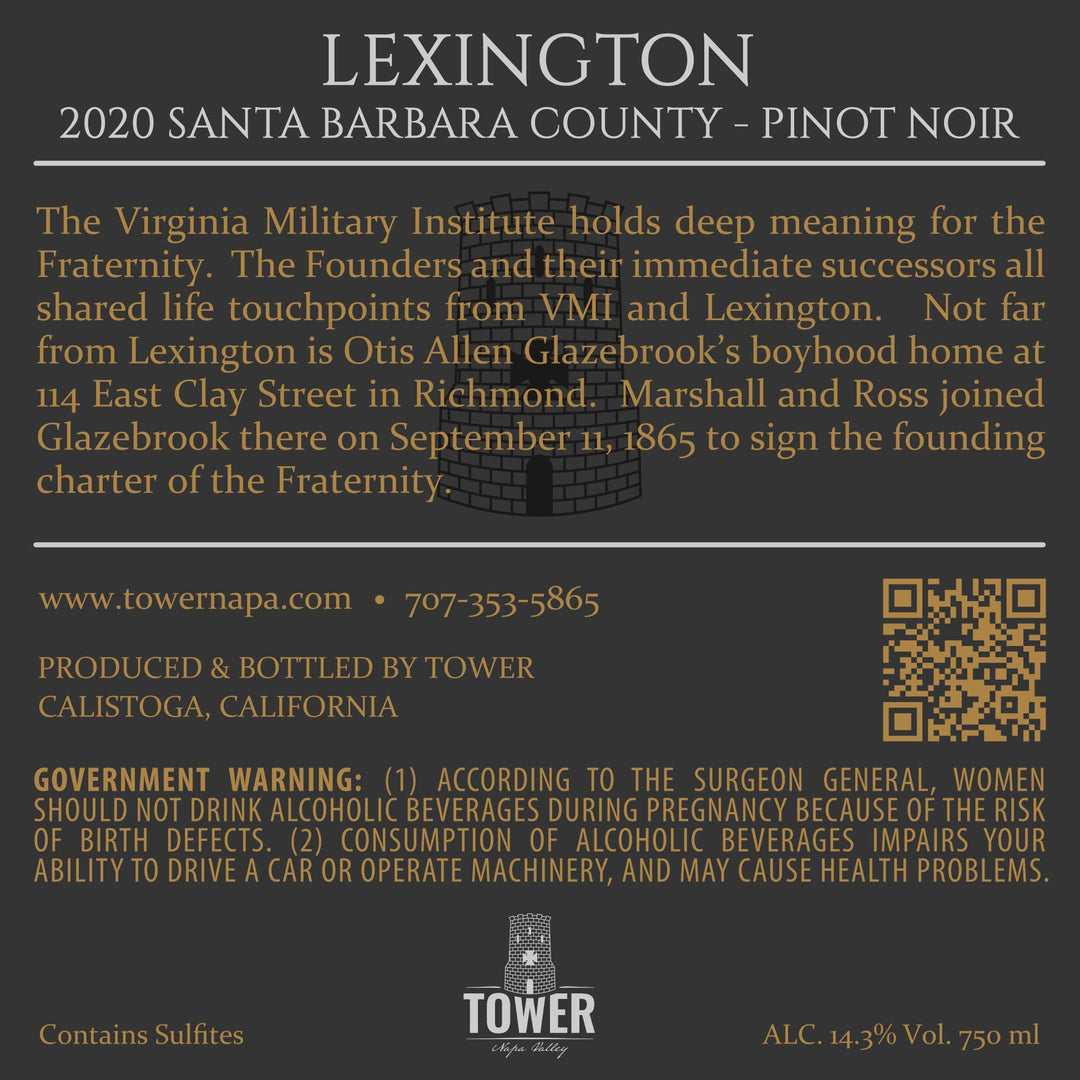 Lexington - 2020 Pinot Noir - Santa Barbara County