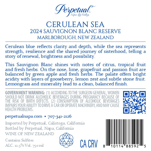 Cerulean Sea - 2024 Sauvignon Blanc - New Zealand