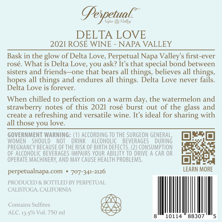 Delta Love - 2021 Rosé - Napa Valley