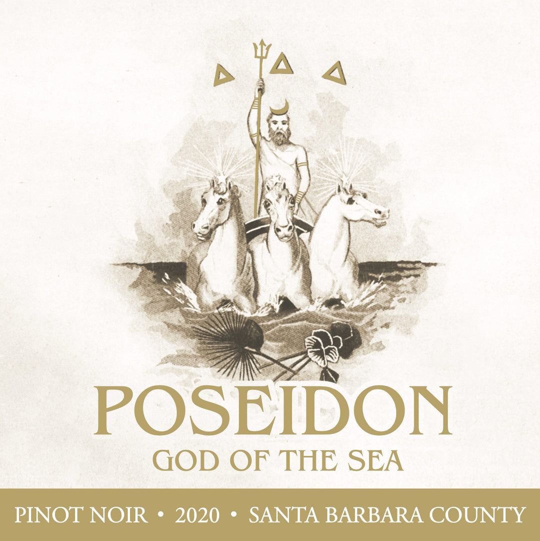 Poseidon – God of the Sea - 2020 Pinot Noir - Santa Barbara County