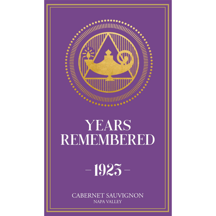 Years Remembered - 1923 - 2021 Cabernet Sauvignon - Napa Valley