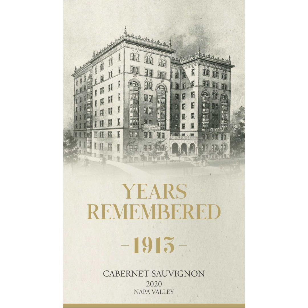 Years Remembered - 1913 - 2020 Cabernet Sauvignon - Napa Valley