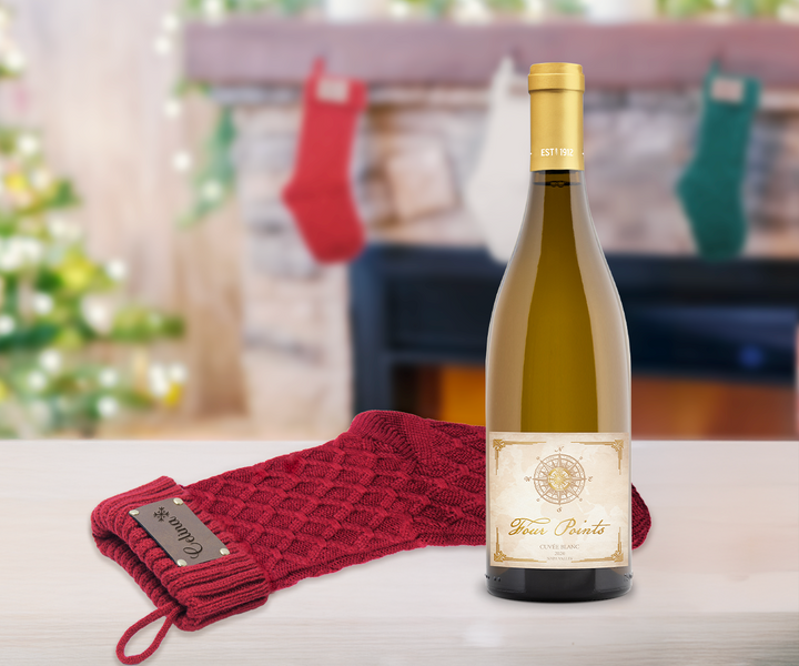 Personalized Christmas Stocking & Sip