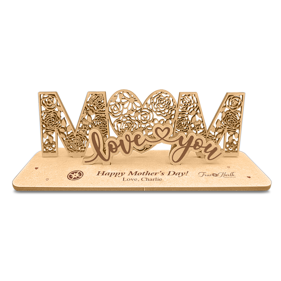 3D Wood Card - Mother's Day