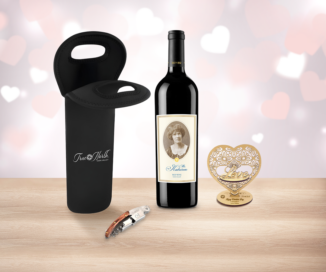 Valentine Red Wine & Tote Bag Delight