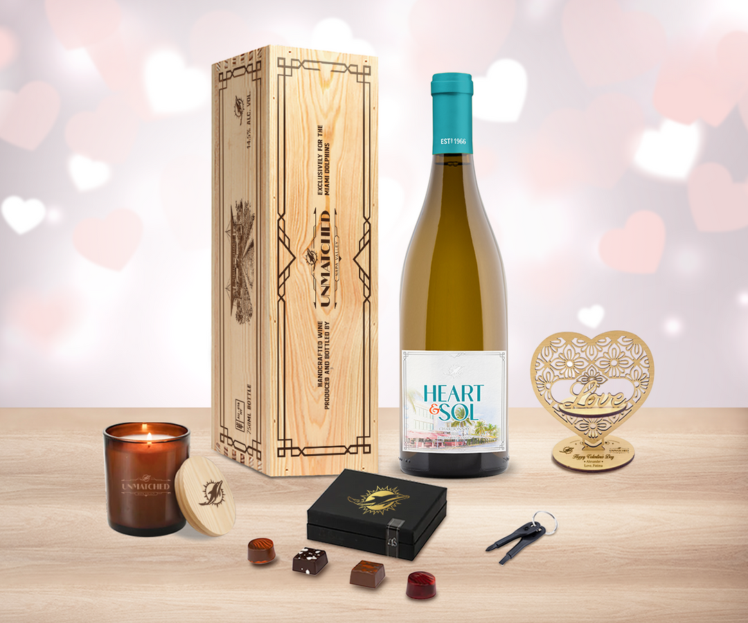 Valentine White Wine "Love" Gift Set