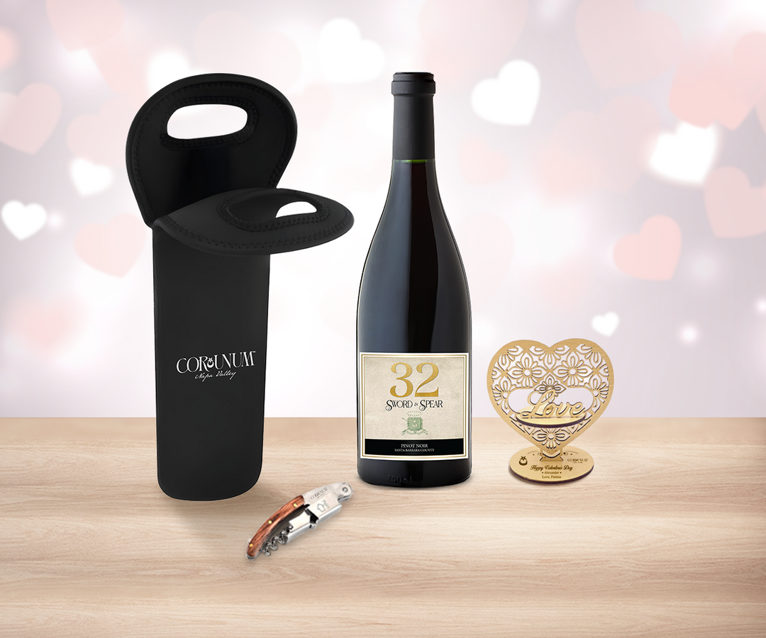 Valentine Pinot Noir & Tote Bag Gift Set