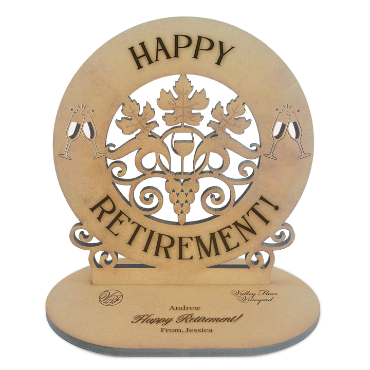 "Happy Retirement" Deluxe Cab