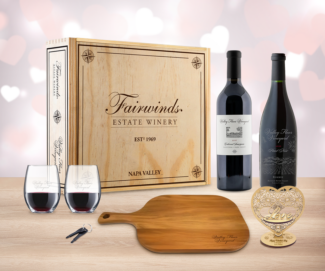 Valentine Pinot & Cab "Toast" Gift Set