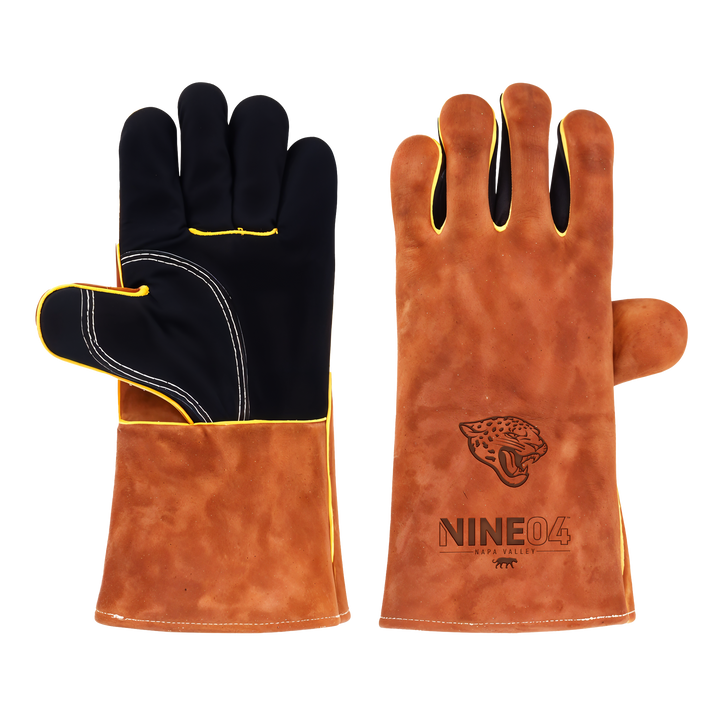 Leather BBQ Gloves