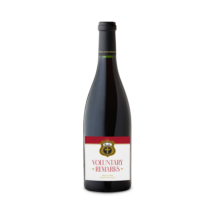 Voluntary Remarks - 2023 Pinot Noir - Russian River Valley