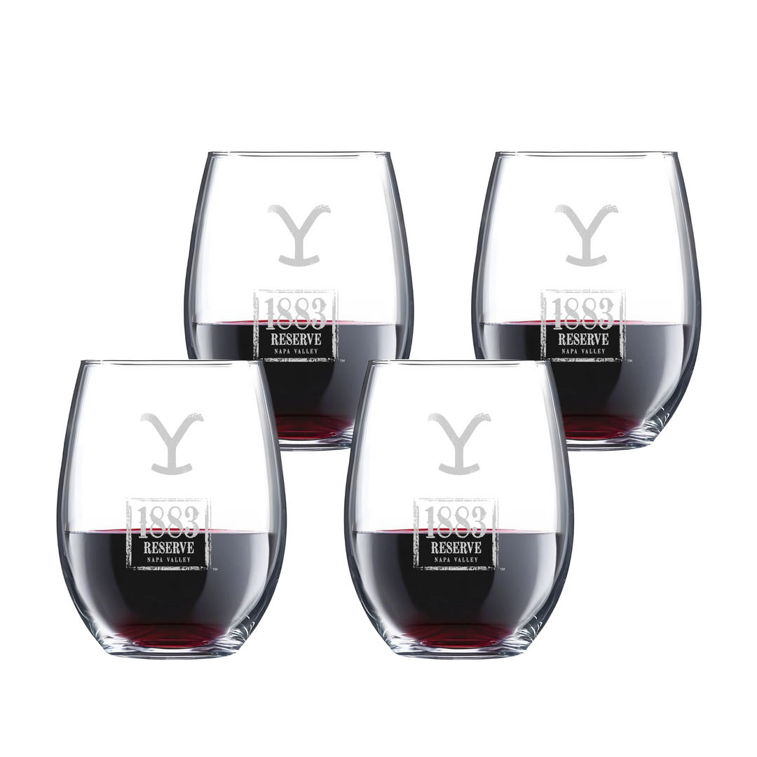 15oz Stemless Wine Glasses