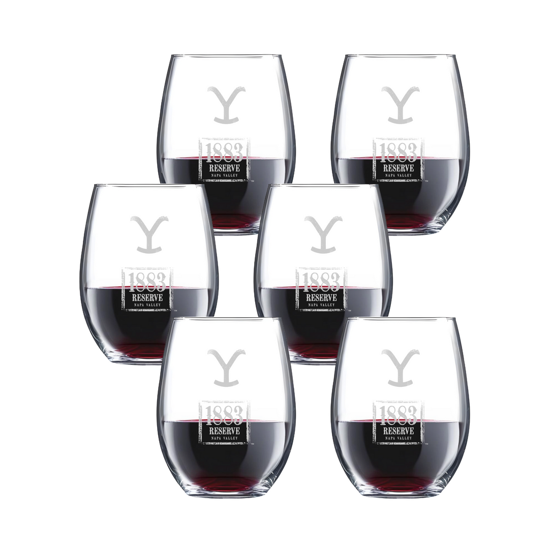 15oz Stemless Wine Glasses