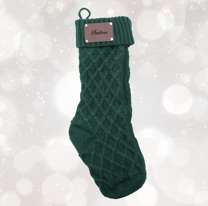 Personalized Christmas Stocking & Sip