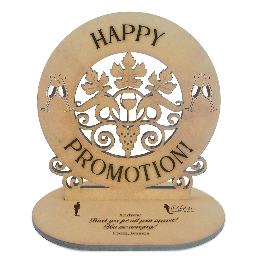 3D Wood Card - Promotion