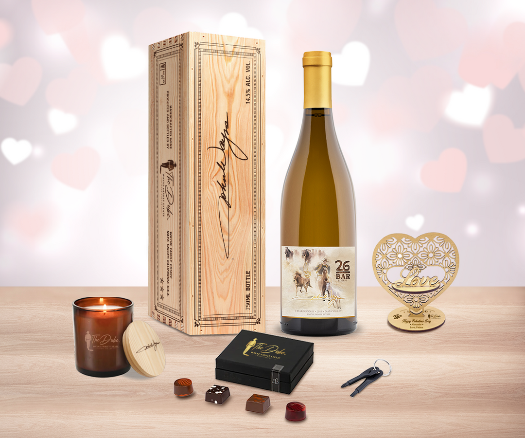 Valentine White Wine "Love" Gift Set