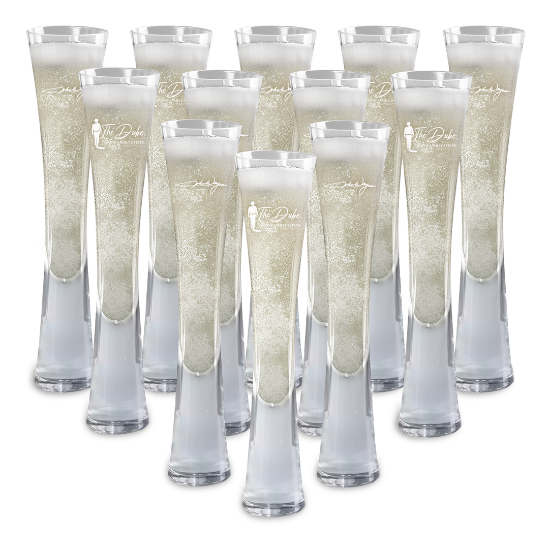 Hand Blown Artisan Crafted Champagne Flute