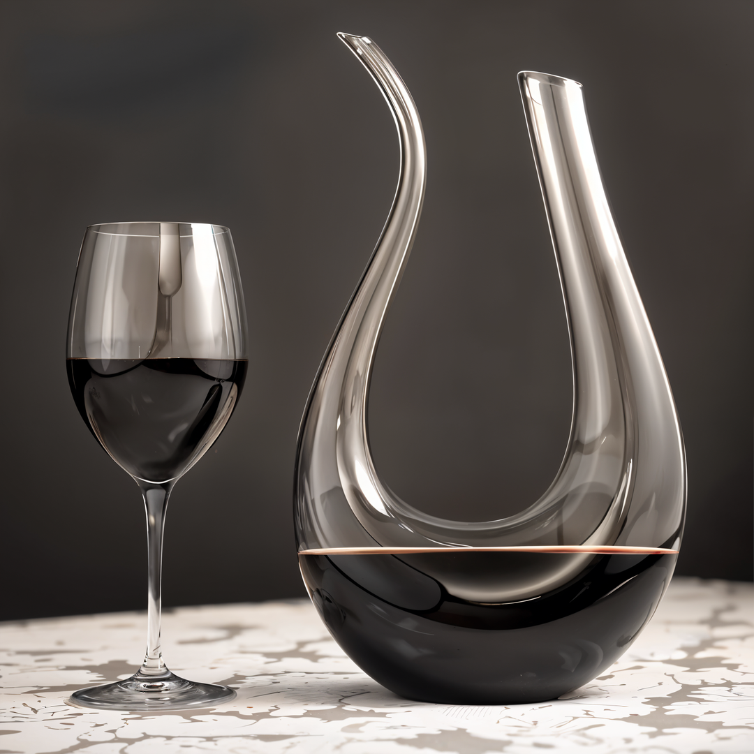 U-Shape Crytal Wine Decanter