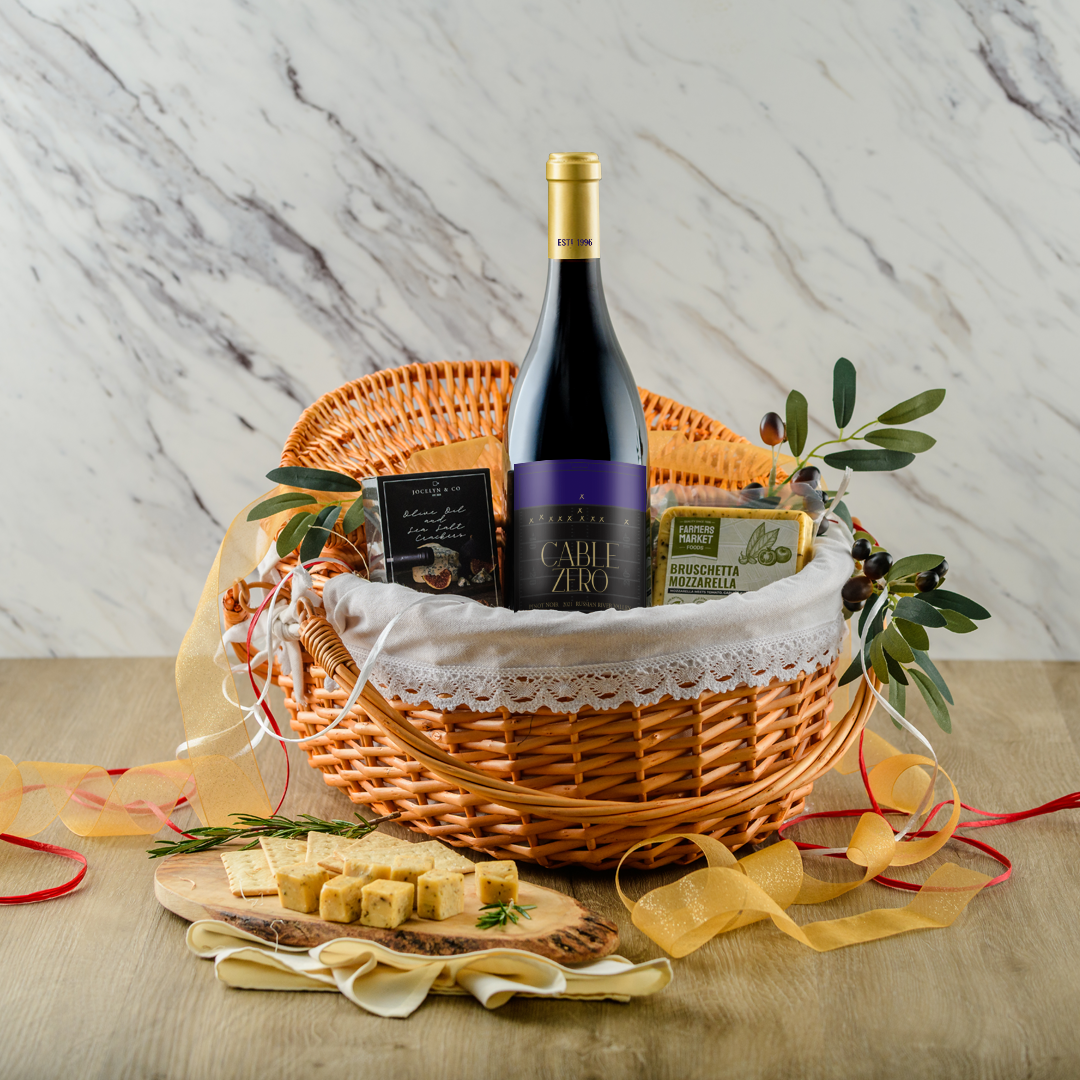 Signature Red Picnic Basket