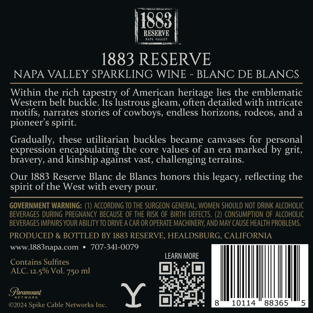 1883 Reserve - Blanc de Blancs - Méthode Champenoise - Napa Valley