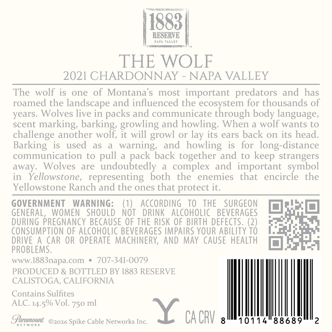 The Wolf - 2021 Chardonnay - Napa Valley