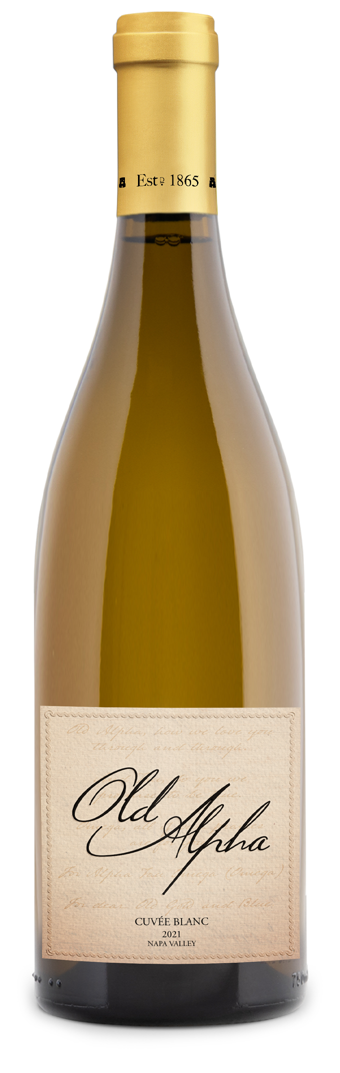 Old Alpha - 2021 Cuvée Blanc - Napa Valley